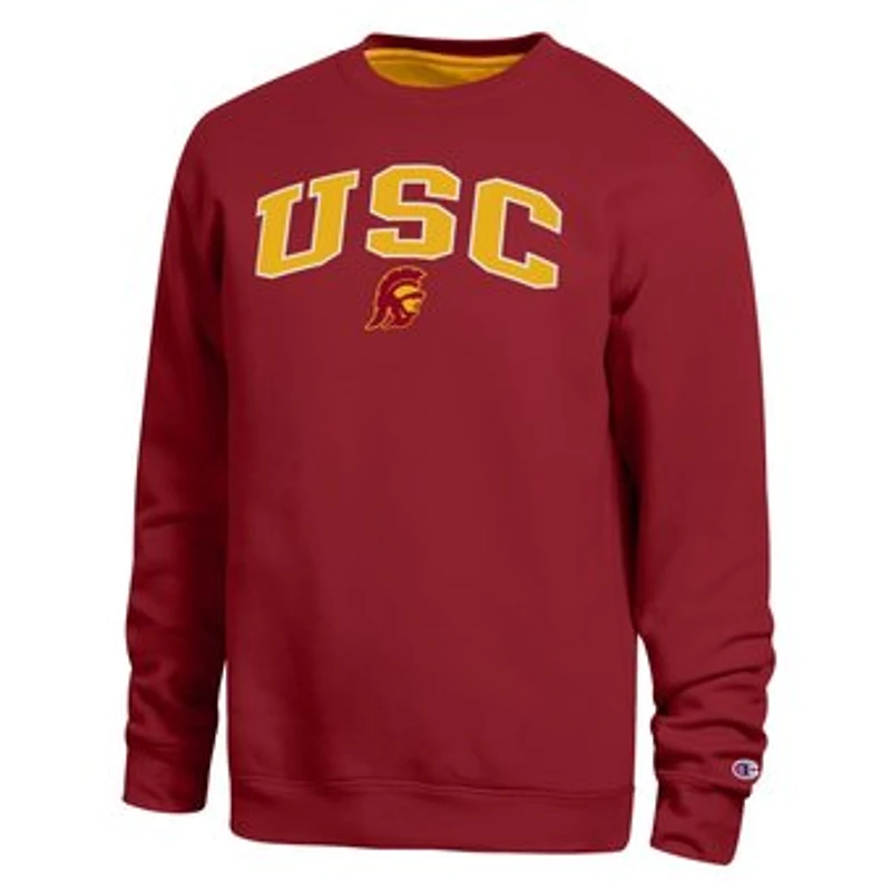 Men's Champion Cardinal USC Trojans Arch Sweatshirt
