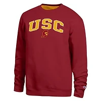 Men's Champion  Cardinal USC Trojans Arch Sweatshirt