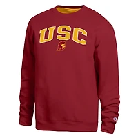 Men's Champion  Cardinal USC Trojans Arch Sweatshirt