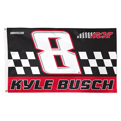 WinCraft  Kyle Busch 3' x 5' Single-Sided Deluxe Flag