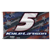 WinCraft Kyle Larson 3' x 5' Single-Sided Deluxe Flag