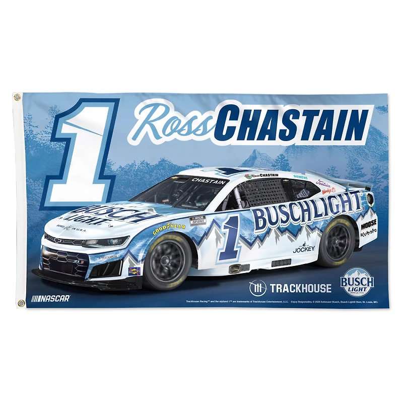 WinCraft  Ross Chastain 3' x 5' Single-Sided Deluxe Flag