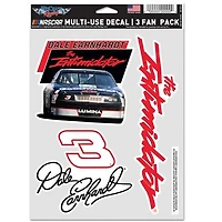 WinCraft Dale Earnhardt Three-Piece Fan Decal Set