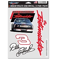 WinCraft Dale Earnhardt Three-Piece Fan Decal Set