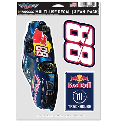 WinCraft Connor Zilisch Three-Piece Fan Decal Set