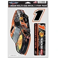 WinCraft Carson Kvapil Three-Piece Fan Decal Set