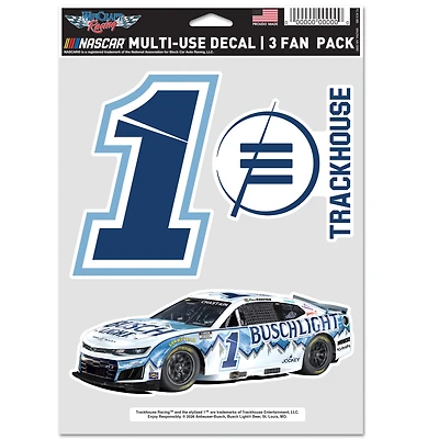 WinCraft Ross Chastain Three-Piece Fan Decal Set