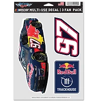WinCraft Shane van Gisbergen Three-Piece Fan Decal Set
