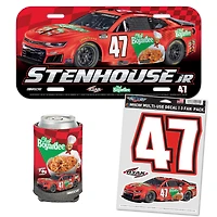 WinCraft Ricky Stenhouse Jr. Chef Boyardee Fan Pack with License Plate, Decal Set & Can Cooler
