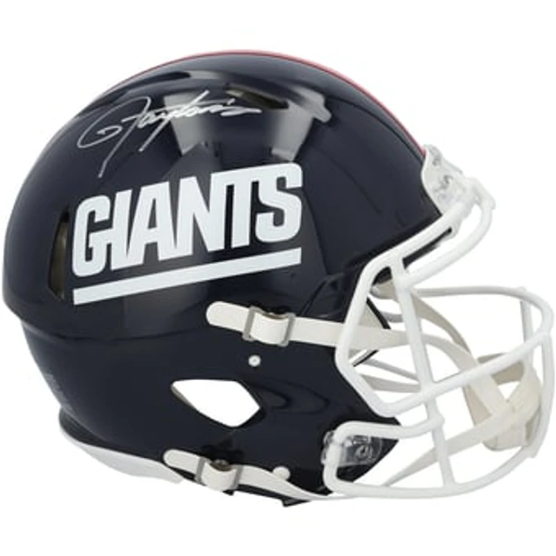 Lawrence Taylor New York Giants Autographed Riddell 1981-1999 Throwback Speed Authentic Helmet