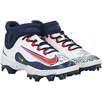 Willson Contreras St. Louis Cardinals Autographed Game-Used White/Navy Nike Cleats from the 2025 MLB Season with "2025 G/U" Inscription