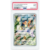 Charmander 2023 Pokemon Obsidian Flames ETB Promo #044 PSA Authenticated 9 Card