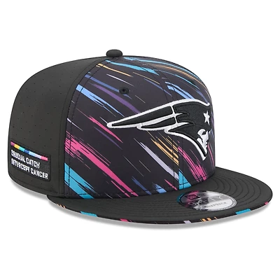Men's New Era Black New England Patriots 2026 NFL Crucial Catch 9FIFTY Snapback Hat