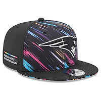 Men's New Era Black New England Patriots 2026 NFL Crucial Catch 9FIFTY Snapback Hat