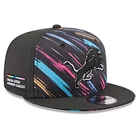 Men's New Era Black Detroit Lions 2026 NFL Crucial Catch 9FIFTY Snapback Hat