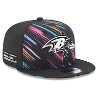Men's New Era Black Baltimore Ravens 2026 NFL Crucial Catch 9FIFTY Snapback Hat
