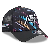 Men's New Era Black Tampa Bay Buccaneers 2026 NFL Crucial Catch 9FORTY Apex Adjustable Hat