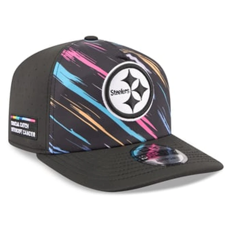 Men's New Era Black Pittsburgh Steelers 2026 NFL Crucial Catch 19TWENTY Adjustable Hat
