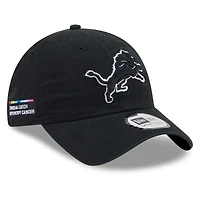 Men's New Era Black Detroit Lions 2026 NFL Crucial Catch Casual Classic Adjustable Hat