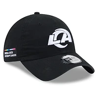 Men's New Era Black Los Angeles Rams 2026 NFL Crucial Catch Casual Classic Adjustable Hat