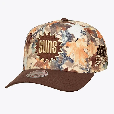 Unisex Mitchell & Ness Camo Phoenix Suns Leaf Camo Pro Adjustable Hat
