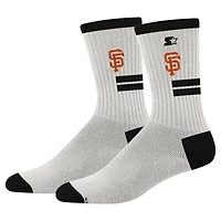 Unisex Starter  Cream San Francisco Giants Premiere Cushioned Crew Socks