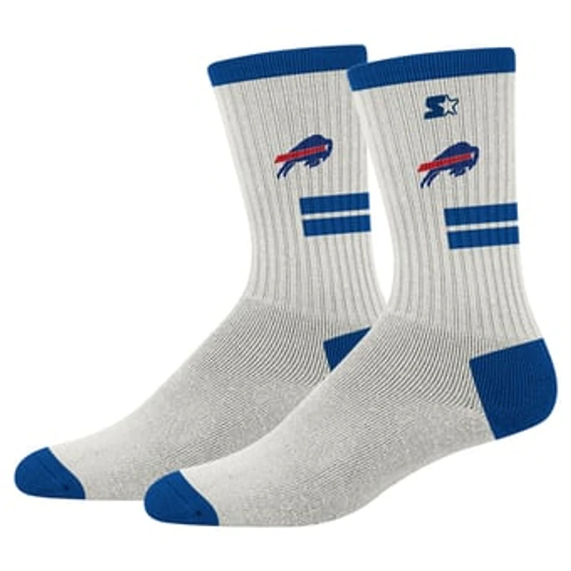 Unisex Starter Cream Buffalo Bills Premiere Cushioned Crew Socks
