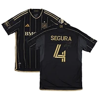 Eddie Segura LAFC Autographed Match-Used #4 Jersey from the 2025 MLS Season