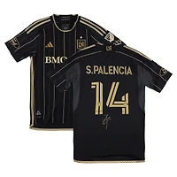 Sergi Palencia LAFC Autographed Match-Used #14 Black Jersey from the 2025 MLS Season - Size S