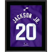 Jaren Jackson Jr. Utah Jazz 10.5" x 13" Jersey Number Sublimated Player Plaque