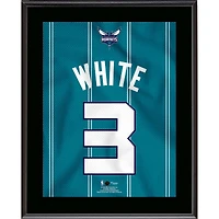 Coby White Charlotte Hornets 10.5" x 13" Jersey Number Sublimated Player Plaque