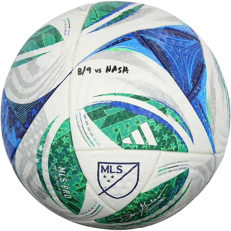 St. Louis CITY SC Match-Used Soccer Ball from the 2025 MLS Season