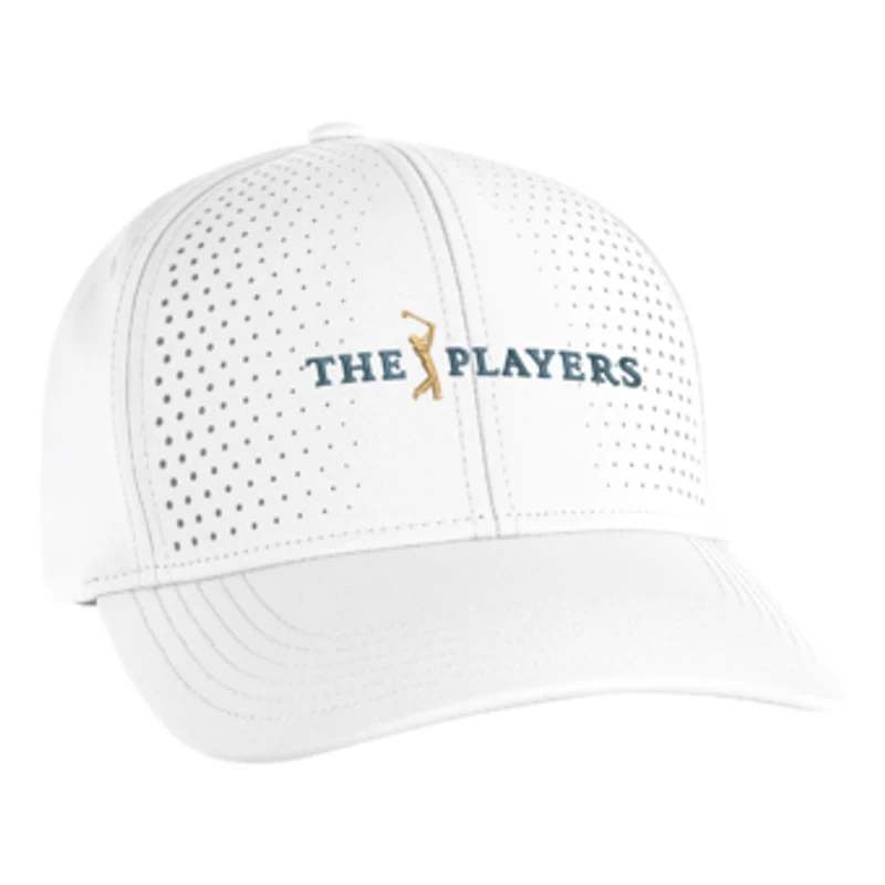Men's Ahead White THE PLAYERS Goldman Airflow Adjustable Hat
