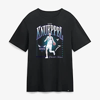 Men's Kon Knueppel Black Charlotte Hornets Hype T-Shirt