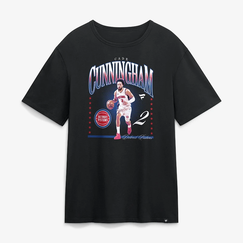 Men's Cade Cunningham Black Detroit Pistons Hype T-Shirt
