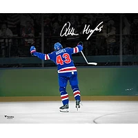 Quinn Hughes USA Hockey Autographed 8" x 10" 2026 Winter Olympics Quarterfinals OT GWG Photograph