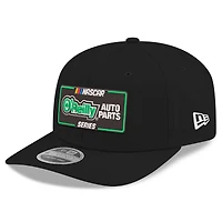 Men's New Era Black NASCAR O'Reilly Auto Parts Series 9SEVENTY Stretch-Snap Hat