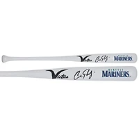 Cal Raleigh Seattle Mariners Autographed Victus Team ID Mini Bat