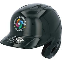 Cal Raleigh USA Baseball Autographed 2026 World Baseball Classic Logo Replica Batting Helmet