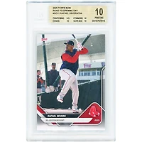 Rafael Devers Boston Red Sox 2025 Topps Now Road to Opening Day #OD-11 BGS Authenticated 10 Card - 9.5,10,10,10 Subgrades