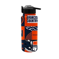 Pegasus Denver Broncos 32oz. Local Slogan Press Top Water Bottle