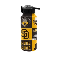 Pegasus San Diego Padres 32oz. Local Slogan Press Top Water Bottle