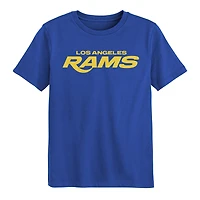 Preschool Outerstuff  Royal Los Angeles Rams Counter Run Short Sleeve T-Shirt