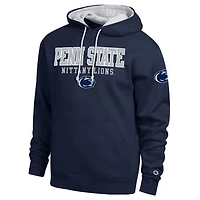 Men's Champion  Navy Penn State Nittany Lions Contrast Hoodie