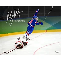 Megan Keller Team USA Autographed 16" x 20" 2026 Winter Olympics Golden Goal Celebration Photograph with "26 Golden Goal" Inscription