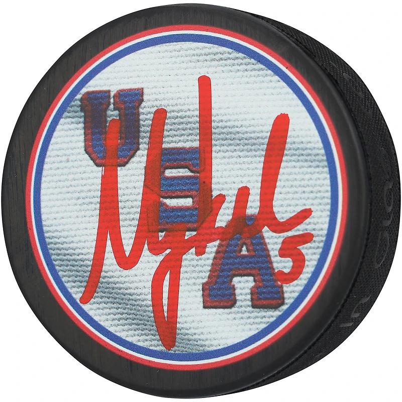 Megan Keller Team USA Autographed 2026 Winter Olympics Hockey Puck