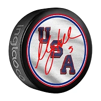 Megan Keller Team USA Autographed 2026 Winter Olympics Hockey Puck