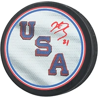 Hilary Knight Team USA Autographed 2026 Winter Olympics Hockey Puck