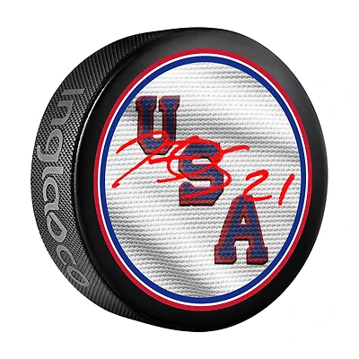 Hilary Knight Team USA Autographed 2026 Winter Olympics Hockey Puck