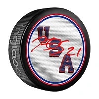 Hilary Knight Team USA Autographed 2026 Winter Olympics Hockey Puck